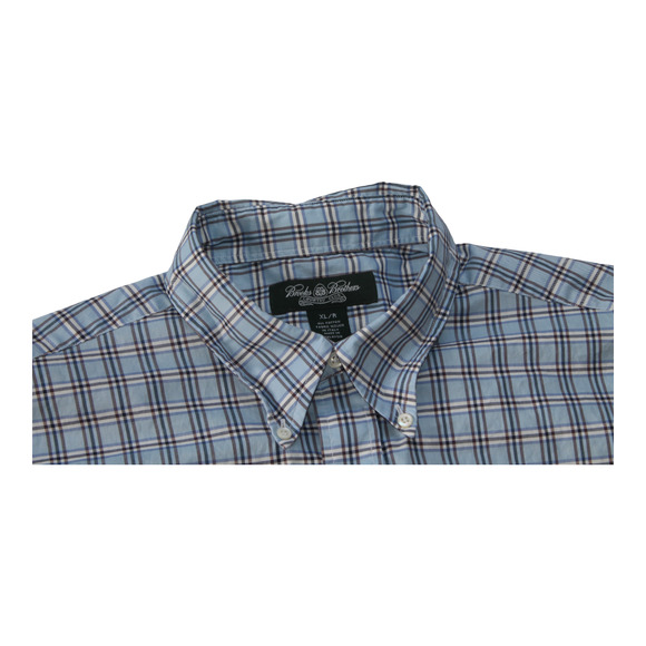Brooks‎ Brothers Country Club Dress Shirt Cotton Woven in Italy Mens XL - Picture 3 of 7